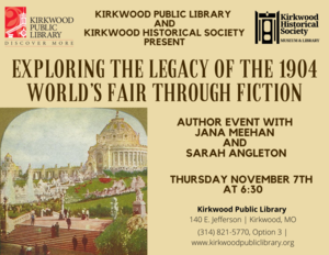 Author event: Exploring the Legacy of the 1904 World’s Fair through Fiction