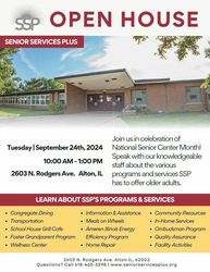 OPEN HOUSE EVENT at Senior Services Plus