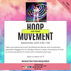 Hoop Movement with Maggie Ann (for Teens!)