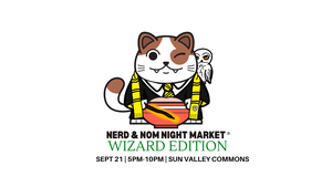 Nerd and Nom Market: Wizard Edition