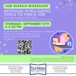 Job Search Training Session Series  presented by expert, Frank Alaniz