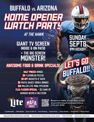 BUFFALO VS. ARIZONA HOME OPENER WATCH PARTY