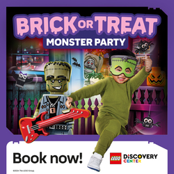 Brick or Treat: Monster Party at LEGO Discovery Center Washington, D.C.