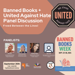 Unite Against Book Bans, Unite Against Hate: Panel Discussion