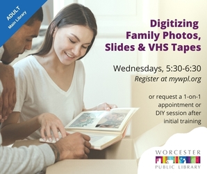 Digitizing Family Photos, Slides, or Converting VHS Tapes