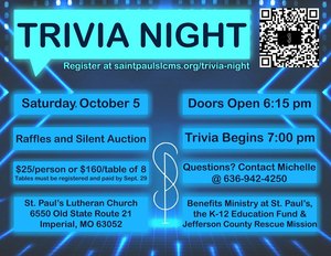 Trivia Night & Silent Auction
