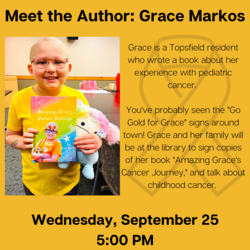 Meet the Author: Amazing Grace Markos!