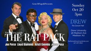 Swinging with The Rat Pack ...and Marilyn at the Concert Hall at Drew.