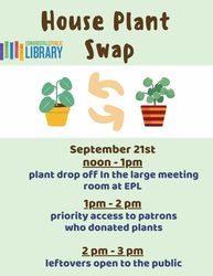 House Plant Swap