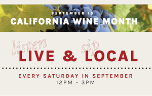 California Wine Month at Peltier Winery | Saturday, September 28th | 12pm - 3pm