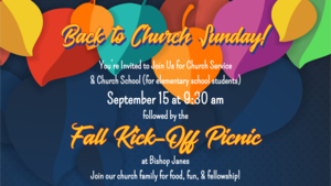Fall Kick-Off Picnic