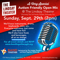 Band Together Autism-Friendly Open Mic