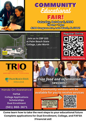Communtiy Educational Fair at Palm Beach State College