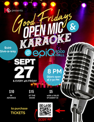 Good Fridays Karaoke & Open Mic (FAMILY FRIENDLY FUN)