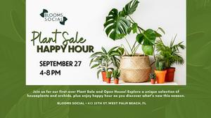Plant Sale Happy Hour