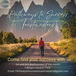 Pathways to Success Toastmasters Meeting