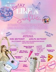 🎤✨🎶Mommy & Me Swiftie Dance Party🎤✨🎶