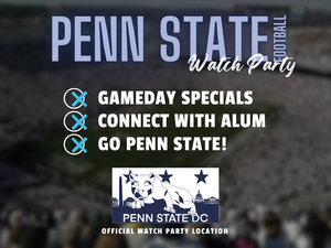 Football Watch Party: Penn State 🏈 vs. Illinois