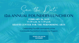 Community Foundation's 12th Annual Founders Luncheon