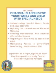 Financial Planning for Childs with Special Needs
