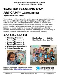 Teacher Planning Day Artcamp