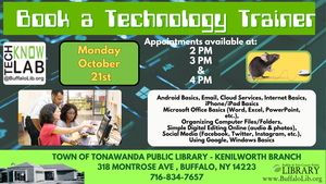 Tech Help Appointments at Kenilworth Branch Library