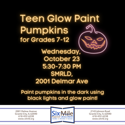 Teen Glow Paint Pumpkins