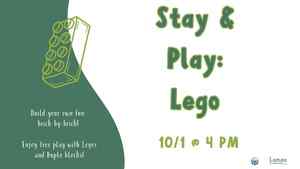 Stay & Play: Lego