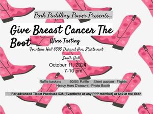 Give Breast Cancer the Boot