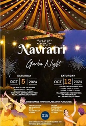 Navratri Garba Night 2024 in Hillsborough