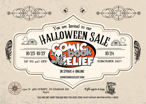Comic Reliefs Halloween Sale and Comic Fest - 2024.