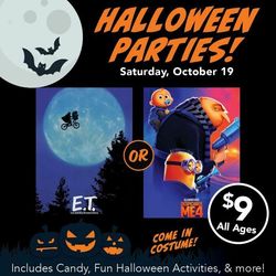 Marcus Theatres E.T. & Despicable Me Halloween Parties