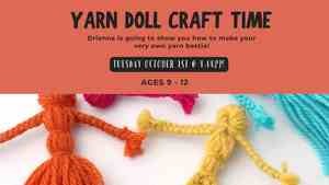 Tween Tuesdays: Yarn Doll Craft Time
