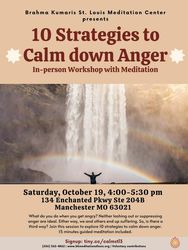 Anger Workshop with Meditation