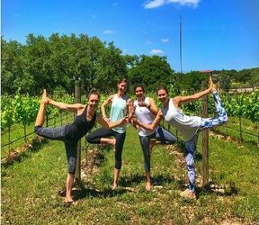 Vino Vinyasa at Fall Creek Vineyards at Driftwood