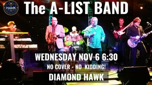 The A-List Band at The Hawk!
