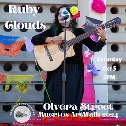 Ruby Clouds Live at Muertos ArtWalk