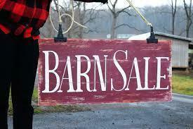 Huge Barn Sale
