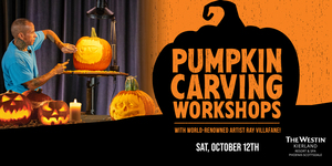 Pumpkin Carving Workshop with Ray Villafane