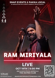 Ram Miryala Live in Chicago