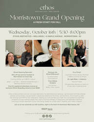 Ethos Aesthetics + Wellness Morristown Grand Opening Event