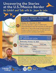 Author Jason De León "Uncovering the Stories of the U.S./Mexico Border"
