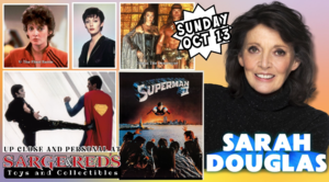 Sarah Douglas, from SUPERMAN, Meet & Greet at Sarge & Red's Toys and Collectibles - Oct 13