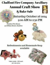 Chalfont Fire Company Auxiliary Craft Show