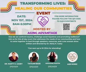 Transforming Lives: Healing our Communities