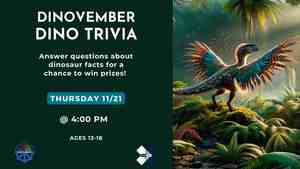 Dinovember: Dino Trivia