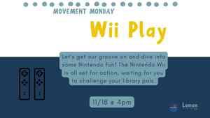 Movement Monday: Wii Play