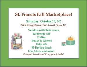 St. Francis Episcopal Annual Fall Marketplace
