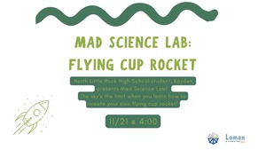 Mad Science Lab: Flying Cup Rocket
