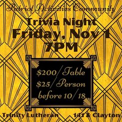 Roaring 20s Trivia Night